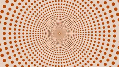 円ドットブラウンドット2