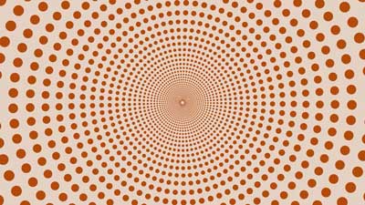 円ドットブラウンドット3