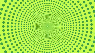 円ドットグリーン4