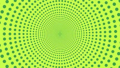 円ドットグリーン5