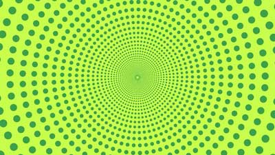 円ドットグリーン6