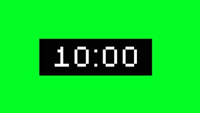 カウントダウンタイマー10分　(2)