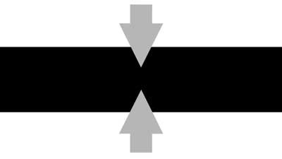 上下から閉じる1