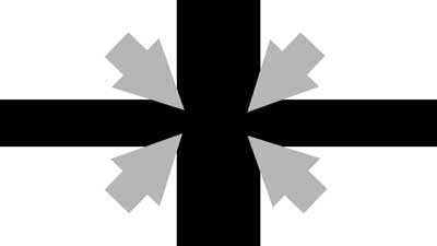 四隅から閉じる1