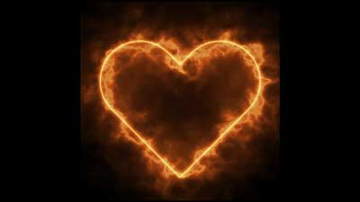 ハートが広がる2